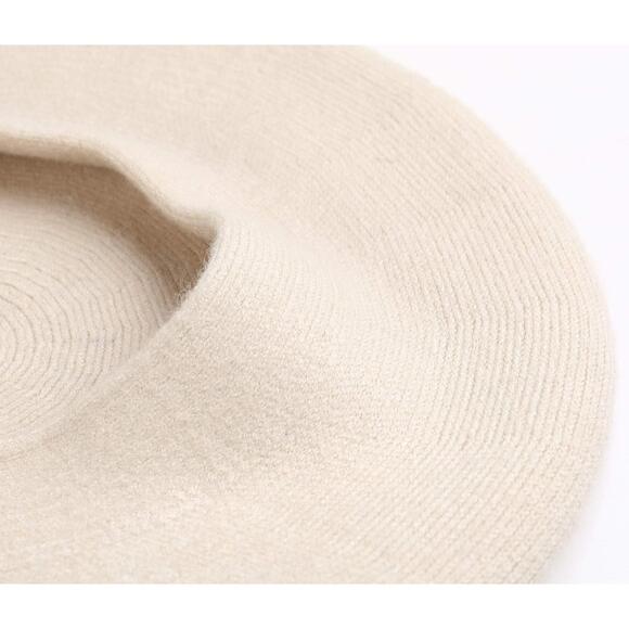 2275 Women Beret Hat French Wool Beret Beanie Cap Classic Solid Color Autumn